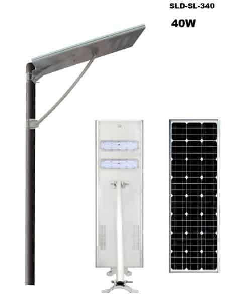 40w Classical All In One Solar Street Light (4)
